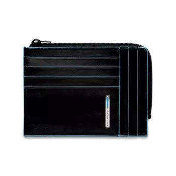 Чехол для кредитных карт Piquadro Blue Square PU1243B2R/N черный натур.кожа