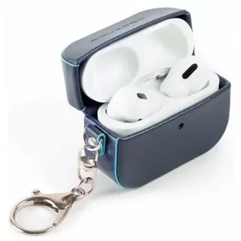 Чехол для наушников Piquadro Blue Square AC5308B2/BLU2 синий натур.кожа