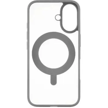 Чехол (клип-кейс) uBear для Apple iPhone 16 Clip 360 with MagSafe серый (CS438GR61RG-I24M)