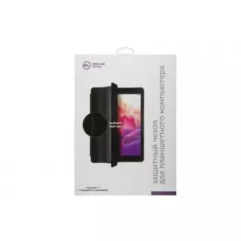 Чехол - книжка Red Line для iPad Air 10,9" (2022) подставка "Y", с подкладкой из микрофибры, черный