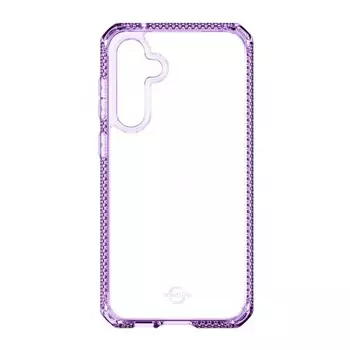 Чехол-накладка ITSKINS HYBRID CLEAR для Samsung Galaxy S23FE, сиреневый/прозрачный