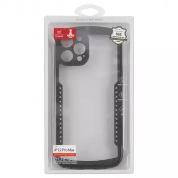 Чехол-накладка Xundd Alpha для iPhone 12 Pro Max, противоударный, черный