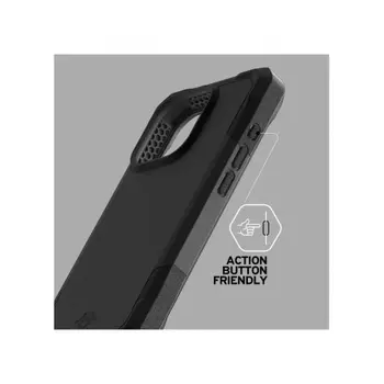 Чехол силиконовый ITSKINS ARMOR R // SOLID для iPhone 15 Pro (6.1"), черный