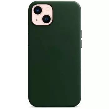 Чехол силиконовый Red Line для iPhone 14, для MagSafe с микрофиброй, Pine Green
