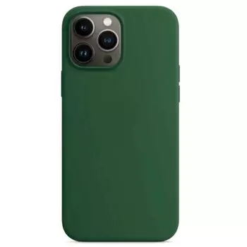 Чехол силиконовый Red Line для iPhone 14 Pro Max, для MagSafe с микрофиброй, Pine Green