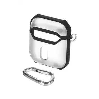 Чехол Xundd для Huawei Freebuds 3 с карабином, черный (XDCA-006)