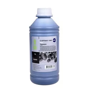 Чернила Cactus CS-EPT6641-1000 черный 1000мл для Epson L100/L110/L120/L132/L200/L210/L222/L300/L312/