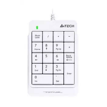 Числовой блок A4Tech Fstyler FK13 белый