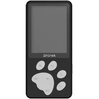 Цифровой плеер Digma S5 8Gb Black-Grey