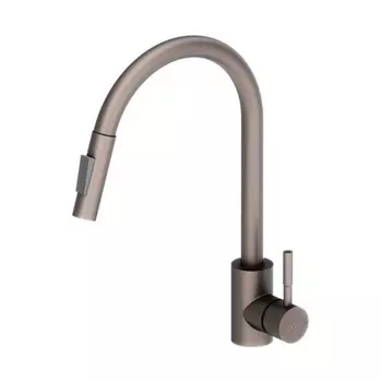 D3007511 Logic Кухонный смеситель с вытягивающимся изливом, сатин