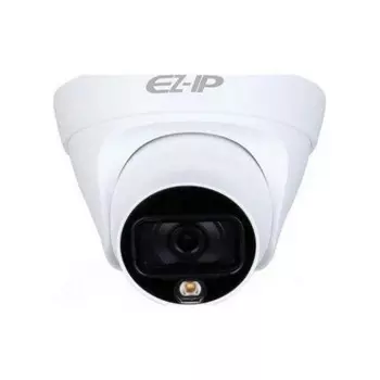 DAHUA EZ-IPC-T1B20P-LED-0280B Уличная купольная IP-видеокамера Eyeball Lite 2Мп, 1/2.7” CMOS, объектив 2.8мм, LED-подсветка 15м, IP67, корпус: металл, пластик