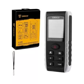 Дальномер лазерный c функцией измерения угла DEKO R-LDI50