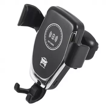 Держатель автомобильный Red Line QI fast charge 10W, HQi-06, черный УТ000019184