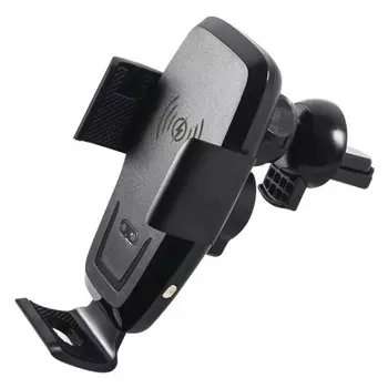 Держатель автомобильный Red Line QI fast charge 10W, HQi-05, черный УТ000019183