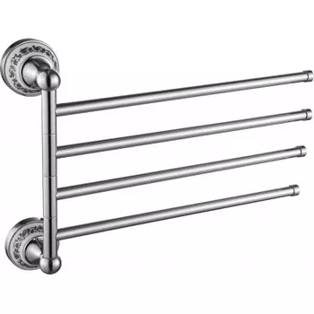 Держатель для полотенец поворотный (4-ой) Savol 68а (S-06804A)