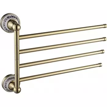 Держатель для полотенец поворотный (4-ой) Savol 68b (S-06804B)