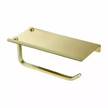 Держатель для туалетной бумаги HAIBA золотой (HB330-5)