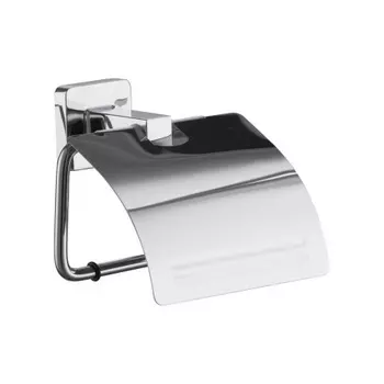 Держатель для туалетной бумаги с крышкой FASHUN хром (A2603)