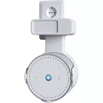 Держатель Red Line с креплением в розетку для станции Яндекс мини new, белый