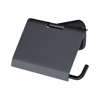 Держатель туалетной бумаги с крышкой AM.PM X-Joy A84341422 черный