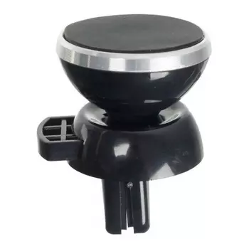 Держатель Wiiix HT-47Vmg магнитный черный/серебристый для смартфонов