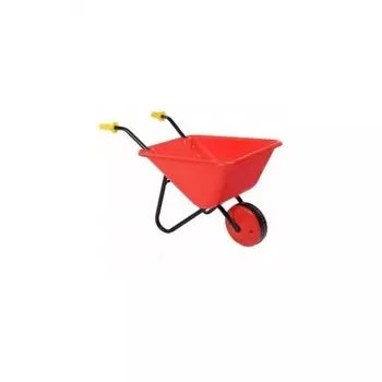 Детская тележка с одним колесом Совтехстром садовая арт.У488 /2 (красная)