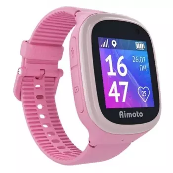 Детские умные часы Aimoto Start 2 Pink отличное состояние