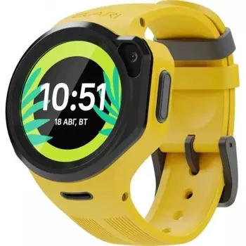 Детские умные часы Elari 4GR M Yellow