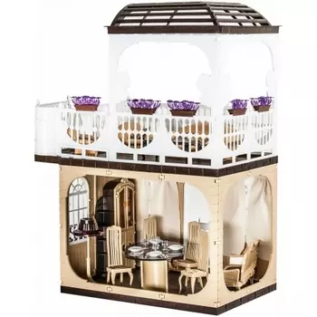 Дом для кукол Огонек "Дом" арт.С-1293 /1