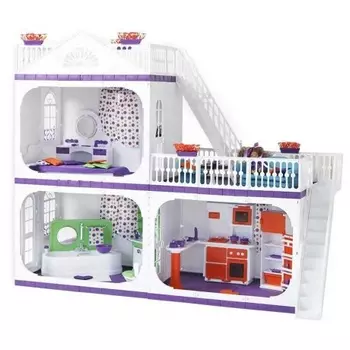 Дом для кукол Огонек Конфетти "Коттедж" арт.С-1330 /1