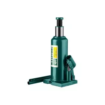 Домкрат бутылочный гидравлический KRAFTOOL KRAFT-LIFT, 10т, 230-460 мм (43462-10)