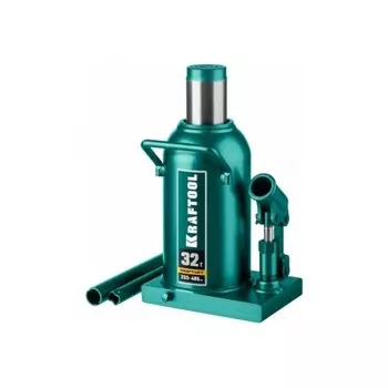Домкрат бутылочный гидравлический KRAFTOOL KRAFT-LIFT, 32т, 255-405 мм (43462-32)