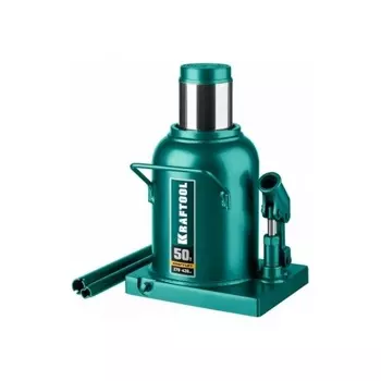 Домкрат бутылочный гидравлический KRAFTOOL KRAFT-LIFT, 50т, 270-420 мм (43462-50)