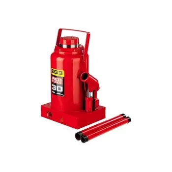 Домкрат бутылочный гидравлический STAYER RED FORCE, 30т, 285-465 мм (43160-30)