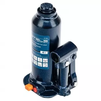 Домкрат гидравлический бутылочный, 4 т, h подъема 188-363 мм, в пласт. кейсе// Stels