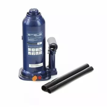 Домкрат гидравлический бутылочный, 5 т, h подъема 207-404 мм// Stels