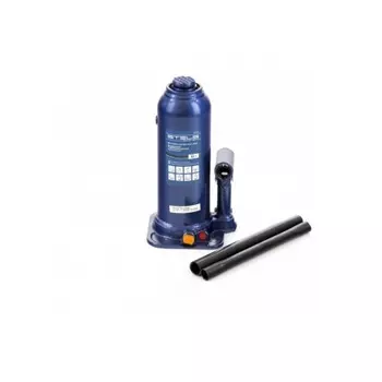 Домкрат гидравлический бутылочный, 8 т, h подъема 222-447 мм// Stels