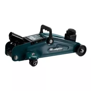 Домкрат гидравлический подкатной, 2 т, 127-330 мм// Сибртех