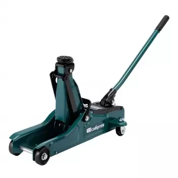 Домкрат гидравлический подкатной, 2 т, 85-330 мм, низкий подхват// Сибртех