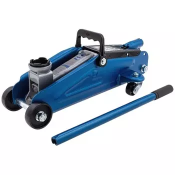 Домкрат гидравлический подкатной, 2 т, h подъема 140-340 мм// Stels