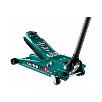 Домкрат подкатной KRAFTOOL GRAND, 3т, 75-500 мм, универсальный для СТО (43451-3)