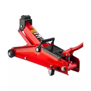 Домкрат подкатной STAYER R-33 RED FORCE, 3т, 135-400 мм, с увеличенным подъемом (43154-3)