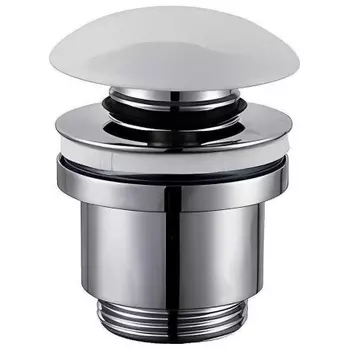 Донный клапан Haiba белый (HB64-8)