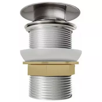 Донный клапан Teymi для раковины без перелива, хром T140108