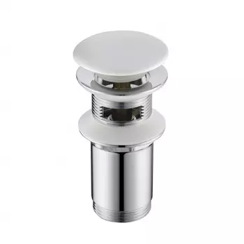 Донный клапан Timo white (автомат) (8011/16)