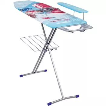 Доска глад."НИКА"- 7 х\б, фанера,авт.рукав.эл.роз. пол\белье 122,5*38 Н7