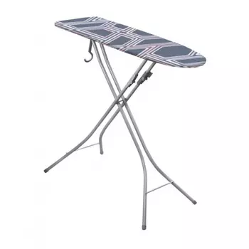 Доска глад. "Nika mini", р-р 850х300, ДСП, хлопок, с многоугольниками NM/1