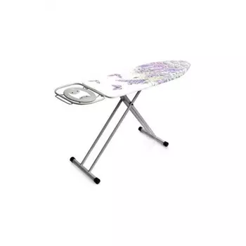 Доска глад. Perilla "Домина" хлопок, мет.сетка, подст.под утюг, розетка, 125*42 см, арт. 223708