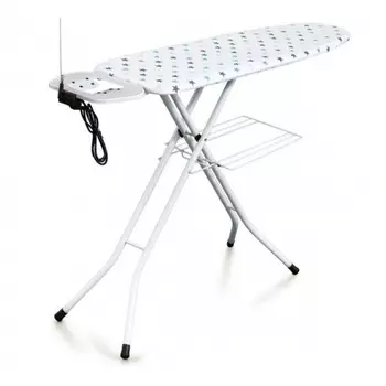 Доска глад. Perilla "Капитол" теф. (перф.сер.) рукав.эл.роз., пол\белья, 120*38 см, арт. 313101