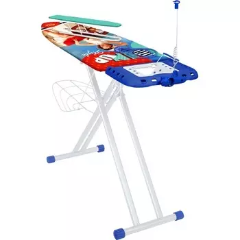 Доска глад."Валенсия 1"х/б. (перф.лист) подст. д/пароген.рук,пол.д/белья ,эл.роз. 123*46 см НВ1